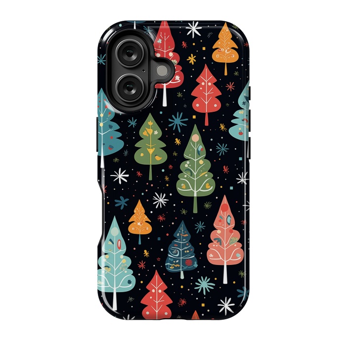 iPhone 16 StrongFit Whimsical Christmas Pattern by Texnotropio