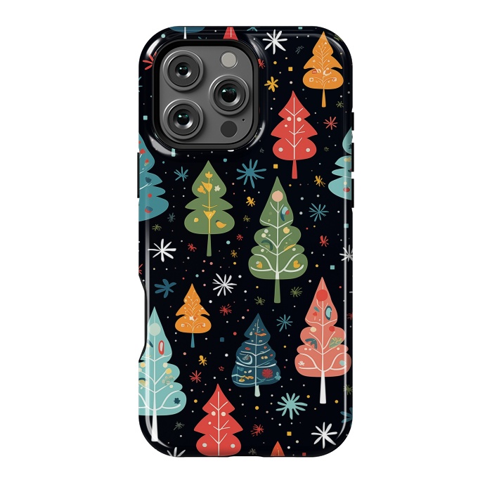 iPhone 16 Pro Max StrongFit Whimsical Christmas Pattern by Texnotropio