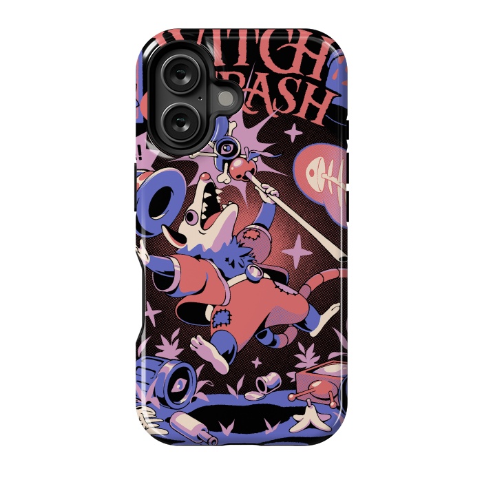 iPhone 16 StrongFit Witch Trash by Ilustrata