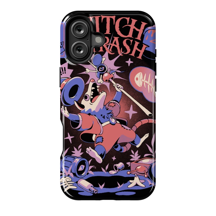 iPhone 16 Plus StrongFit Witch Trash by Ilustrata