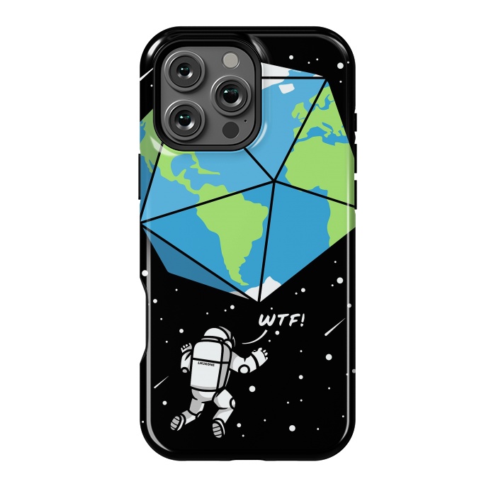 iPhone 16 Pro Max StrongFit D20 Earth Astronaut by LM2Kone