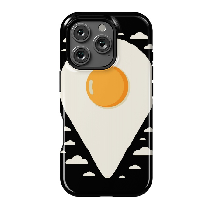 iPhone 16 Pro StrongFit Fried egg here by LM2Kone