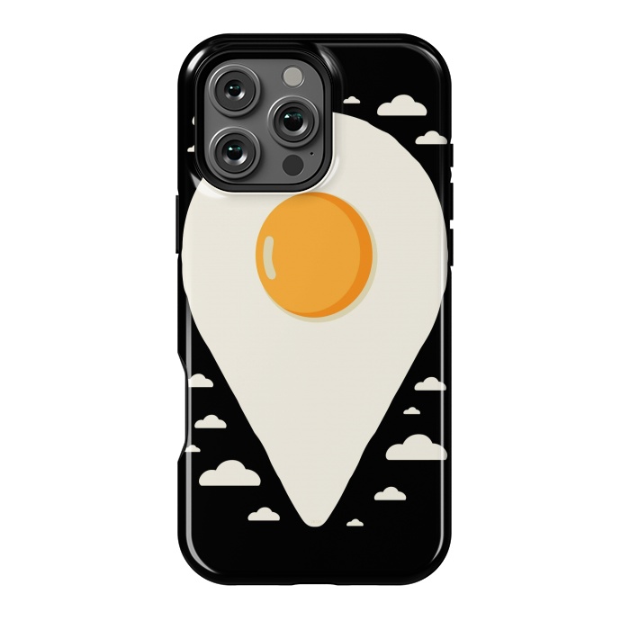 iPhone 16 Pro Max StrongFit Fried egg here by LM2Kone