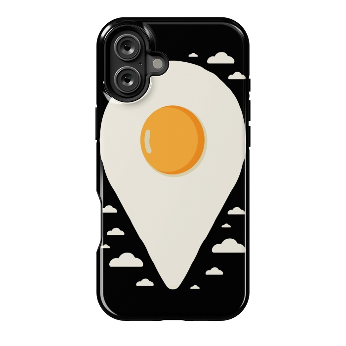 iPhone 16 Plus StrongFit Fried egg here by LM2Kone