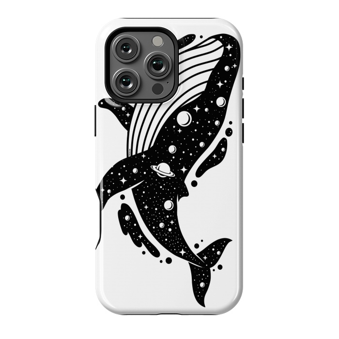 iPhone 16 Pro Max StrongFit Cosmic Whale by LM2Kone