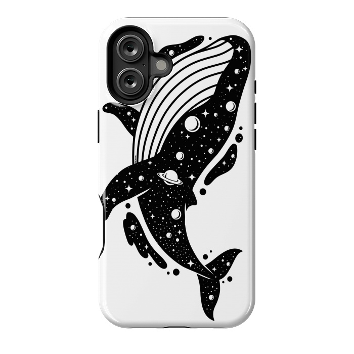 iPhone 16 Plus StrongFit Cosmic Whale by LM2Kone