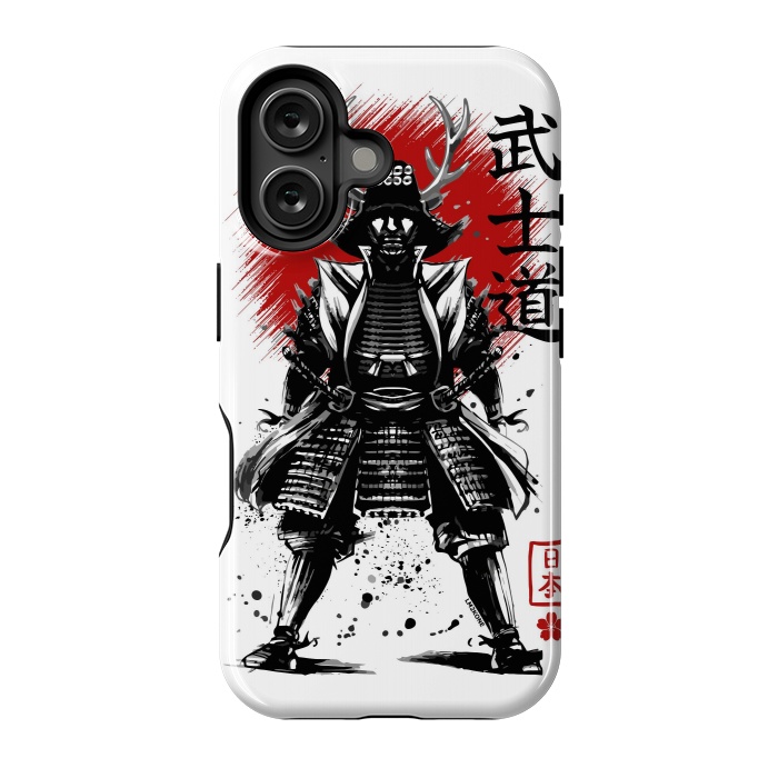 iPhone 16 StrongFit The Way of the Samurai - Bushido by LM2Kone