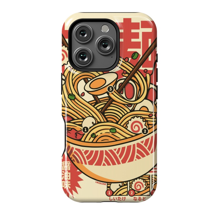 iPhone 16 Pro StrongFit Vintage Cool Ramen by LM2Kone