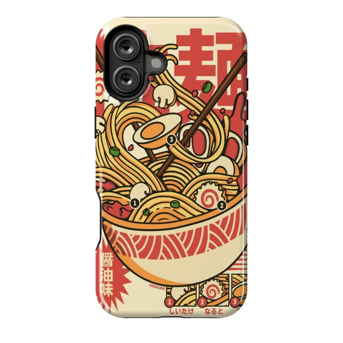 iPhone 16 Plus StrongFit Vintage Cool Ramen by LM2Kone