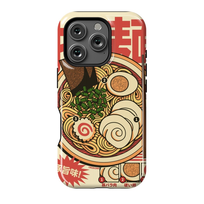 iPhone 16 Pro StrongFit Vintage Cool Ramen Vol.2 by LM2Kone