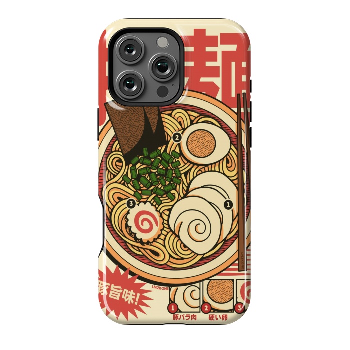 iPhone 16 Pro Max StrongFit Vintage Cool Ramen Vol.2 by LM2Kone