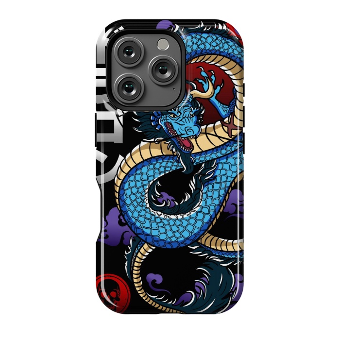 iPhone 16 Pro StrongFit Japanese Dragon Emperor by LM2Kone