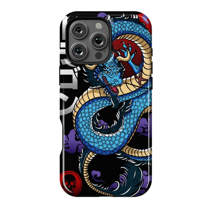 iPhone 16 Pro Max StrongFit Japanese Dragon Emperor by LM2Kone