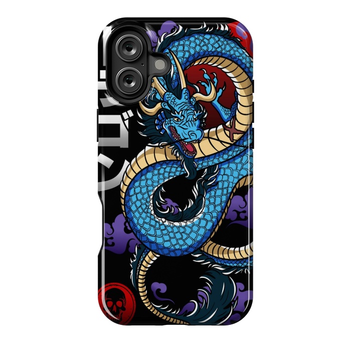 iPhone 16 Plus StrongFit Japanese Dragon Emperor by LM2Kone