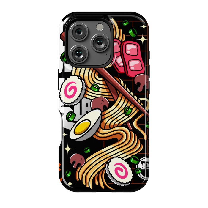 iPhone 16 Pro StrongFit Japanese Ramen Noodles by LM2Kone