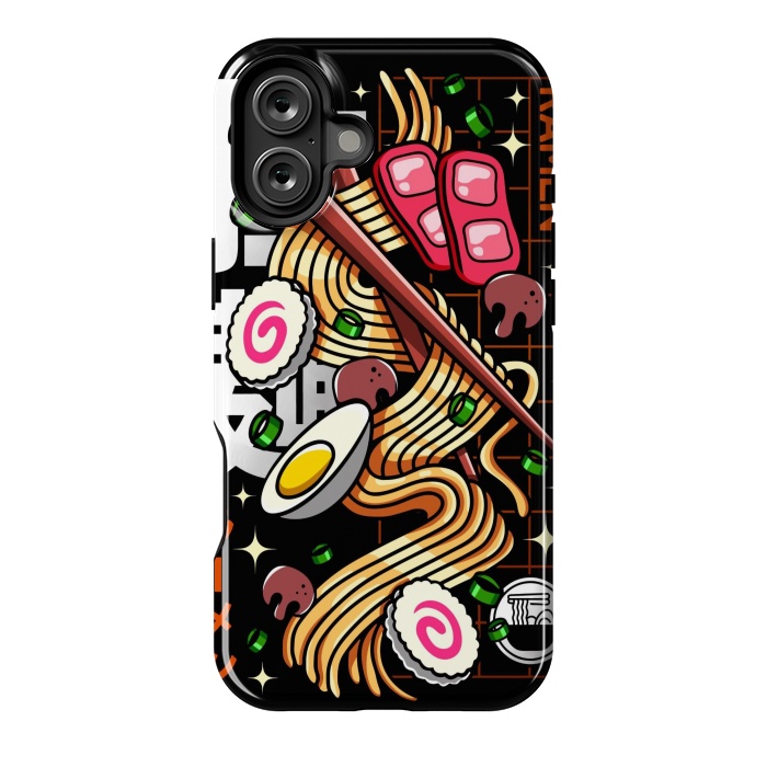 iPhone 16 Plus StrongFit Japanese Ramen Noodles by LM2Kone