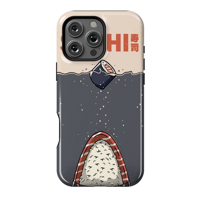 iPhone 16 Pro Max StrongFit SUSHI Shark by LM2Kone