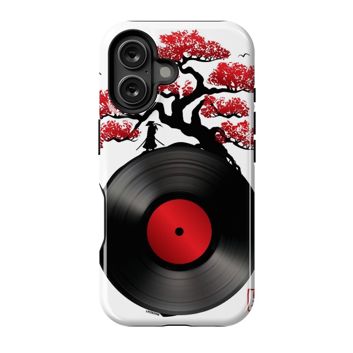 iPhone 16 StrongFit Japanese Music Vinyl by LM2Kone