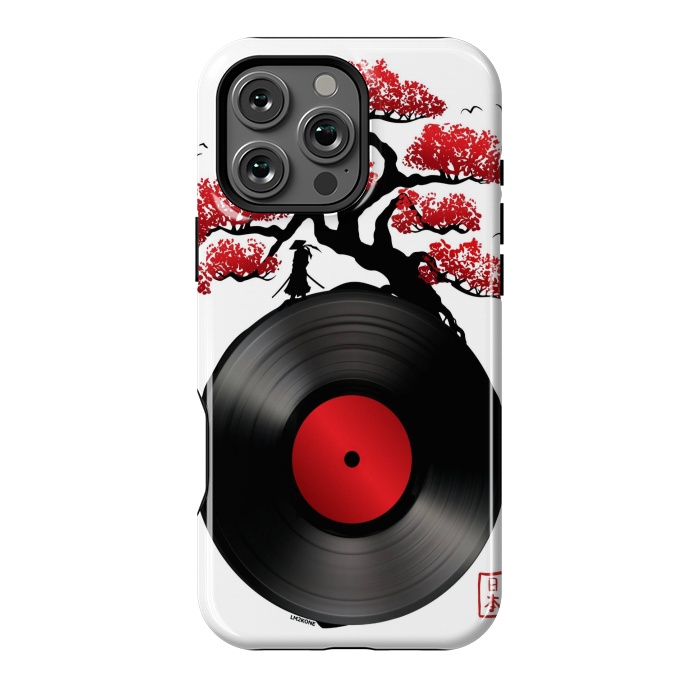 iPhone 16 Pro Max StrongFit Japanese Music Vinyl by LM2Kone