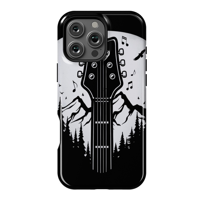 iPhone 16 Pro Max StrongFit Forest Guitar Pick by LM2Kone