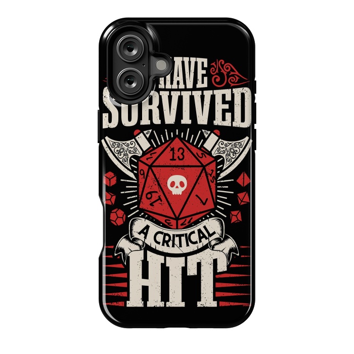 iPhone 16 Plus StrongFit I have survived a critical Hit - RPG by LM2Kone