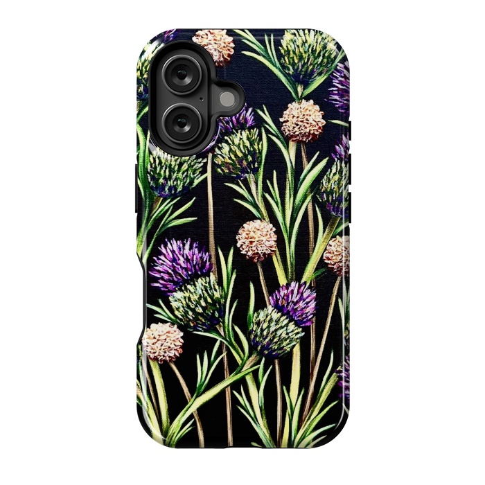 iPhone 16 StrongFit Thistle  by Denise Cassidy Wood