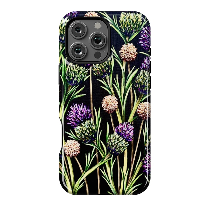 iPhone 16 Pro Max StrongFit Thistle  by Denise Cassidy Wood