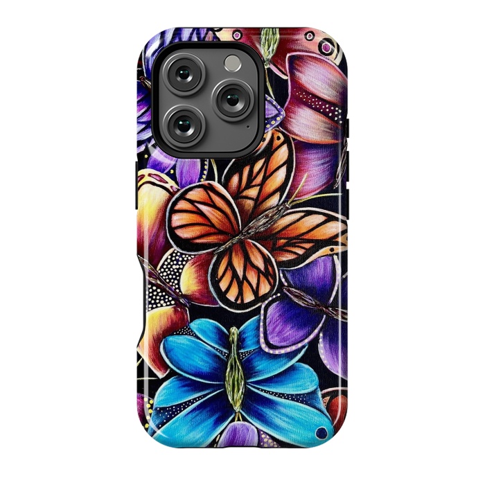 iPhone 16 Pro StrongFit Butterflies by Denise Cassidy Wood