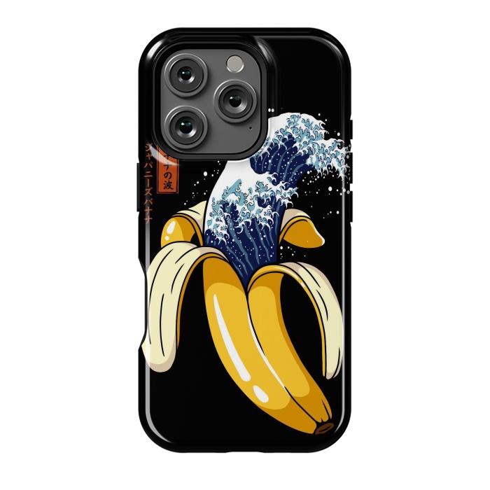 iPhone 16 Pro StrongFit The Great Wave of Banana by LM2Kone