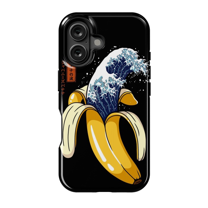 iPhone 16 StrongFit The Great Wave of Banana by LM2Kone