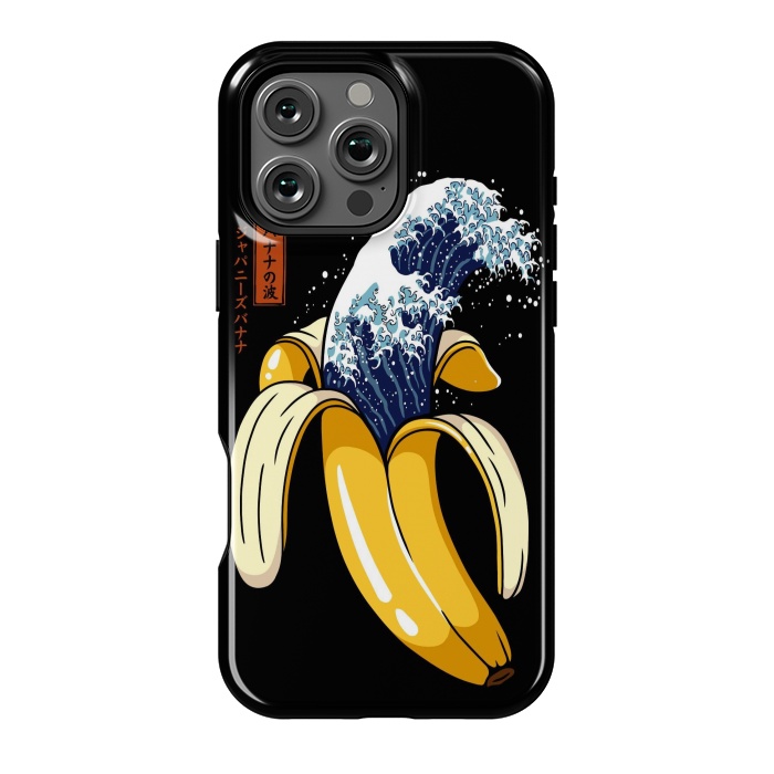 iPhone 16 Pro Max StrongFit The Great Wave of Banana by LM2Kone