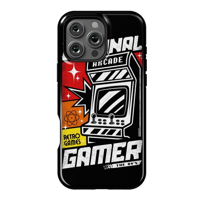 iPhone 16 Pro Max StrongFit Retro Original Gamer Arcade by LM2Kone