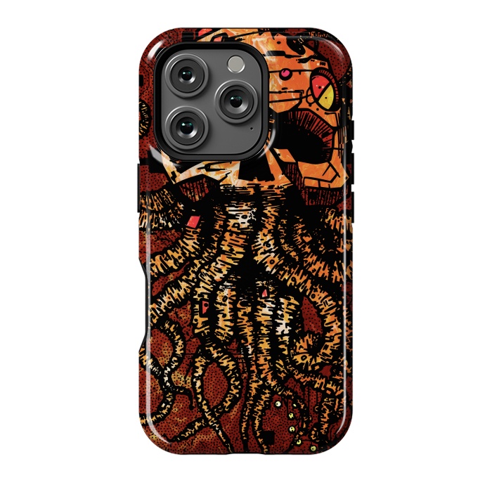 iPhone 16 Pro StrongFit Skull tentacles by Manuvila