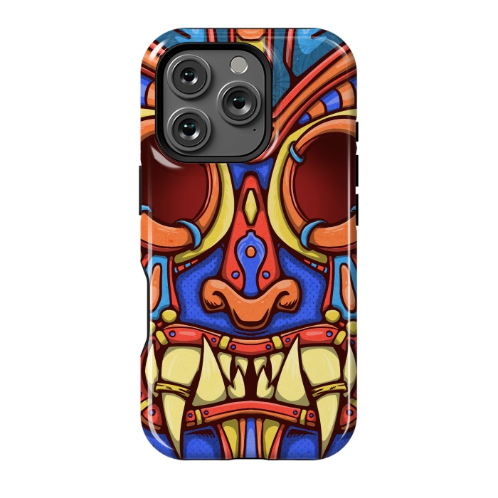 iPhone 16 Pro StrongFit terror mask by Manuvila