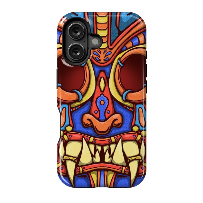 iPhone 16 StrongFit terror mask by Manuvila