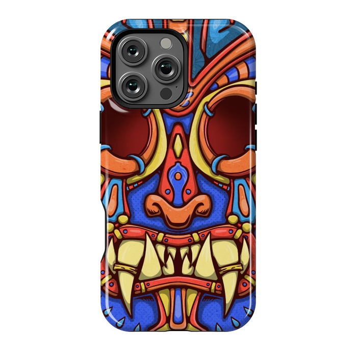 iPhone 16 Pro Max StrongFit terror mask by Manuvila