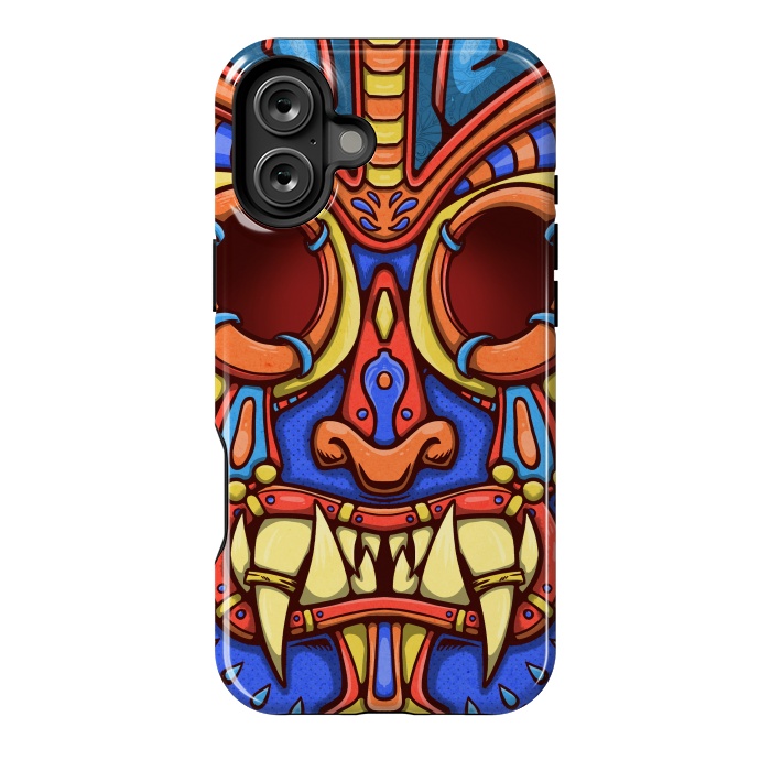 iPhone 16 Plus StrongFit terror mask by Manuvila