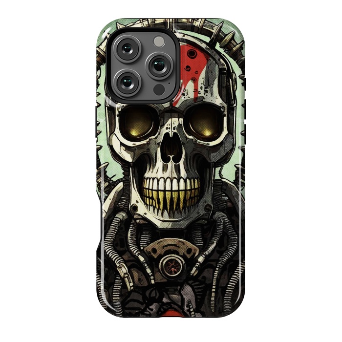 iPhone 16 Pro Max StrongFit Metal skull2 by Manuvila