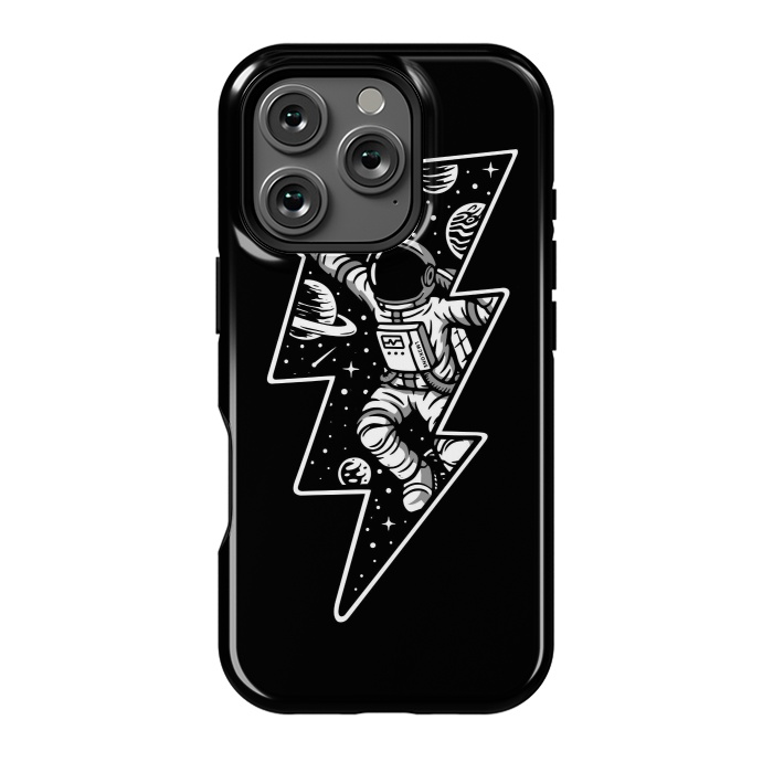 iPhone 16 Pro StrongFit Power Spaceman by LM2Kone