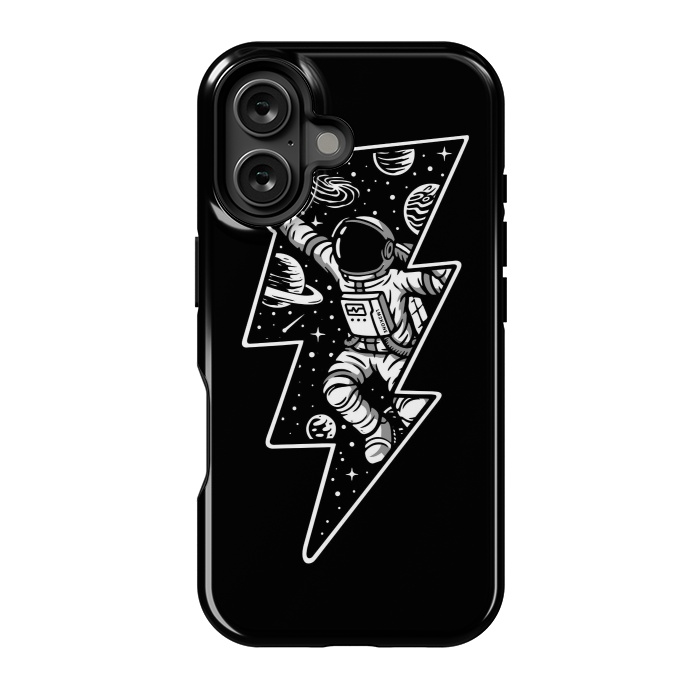 iPhone 16 StrongFit Power Spaceman by LM2Kone