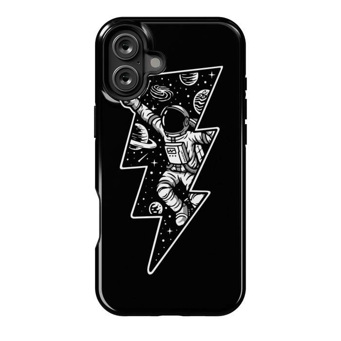 iPhone 16 Plus StrongFit Power Spaceman by LM2Kone