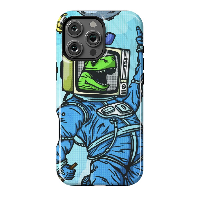 iPhone 16 Pro Max StrongFit Astro lizard by Manuvila