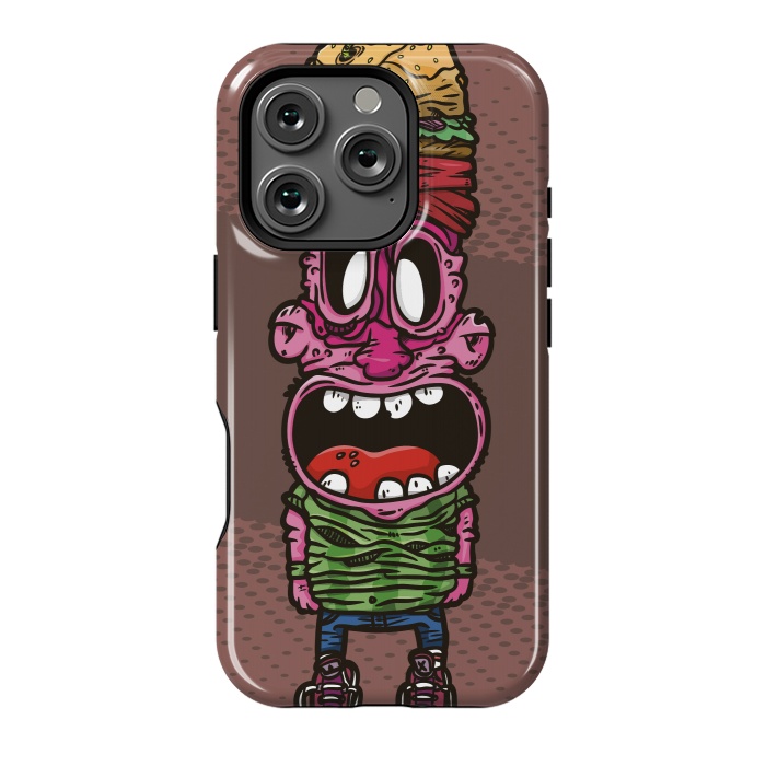 iPhone 16 Pro StrongFit Burgerman by Manuvila