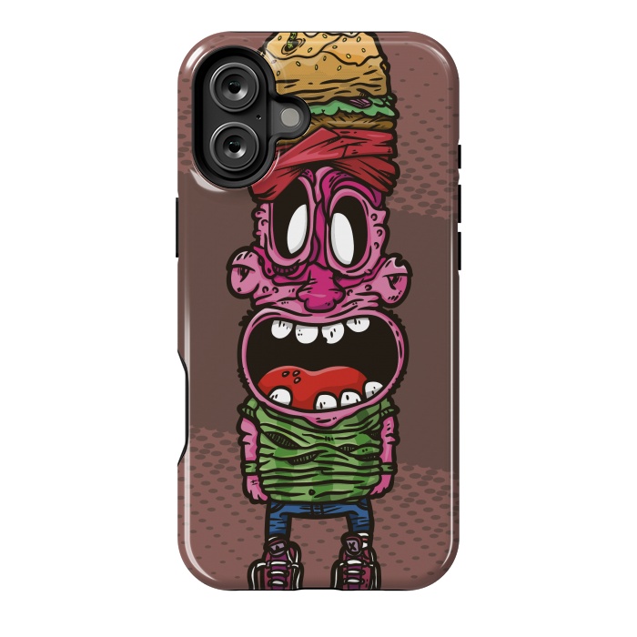 iPhone 16 Plus StrongFit Burgerman by Manuvila