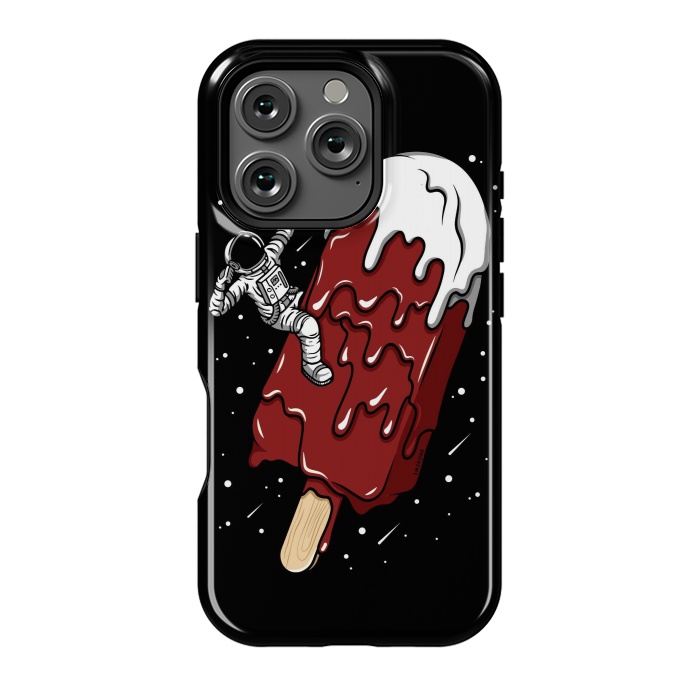 iPhone 16 Pro StrongFit Ice Cream Astronaut - Chocolate. by LM2Kone