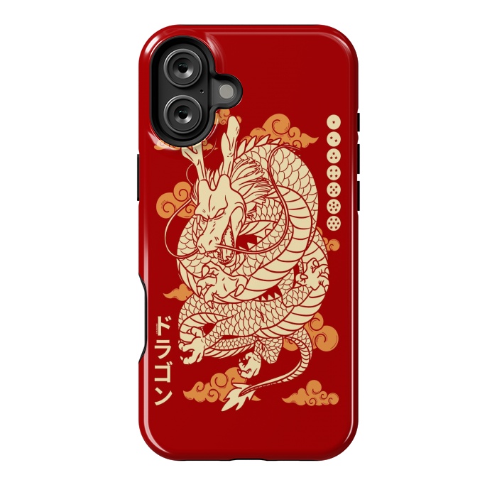 iPhone 16 Plus StrongFit Japanese Legendary Dragon by LM2Kone