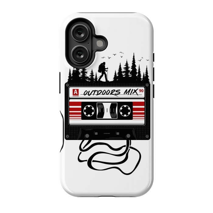 iPhone 16 StrongFit Mixtape Forest Music by LM2Kone