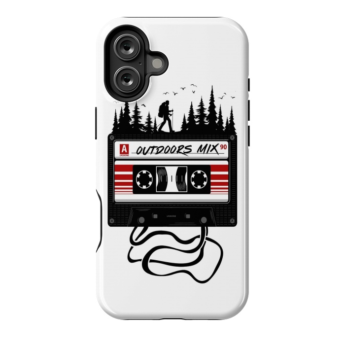 iPhone 16 Plus StrongFit Mixtape Forest Music by LM2Kone