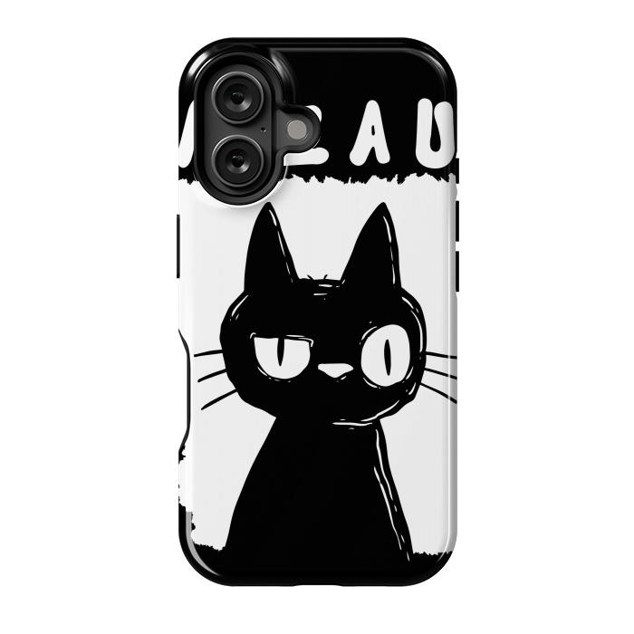 iPhone 16 StrongFit Miau by Manuvila