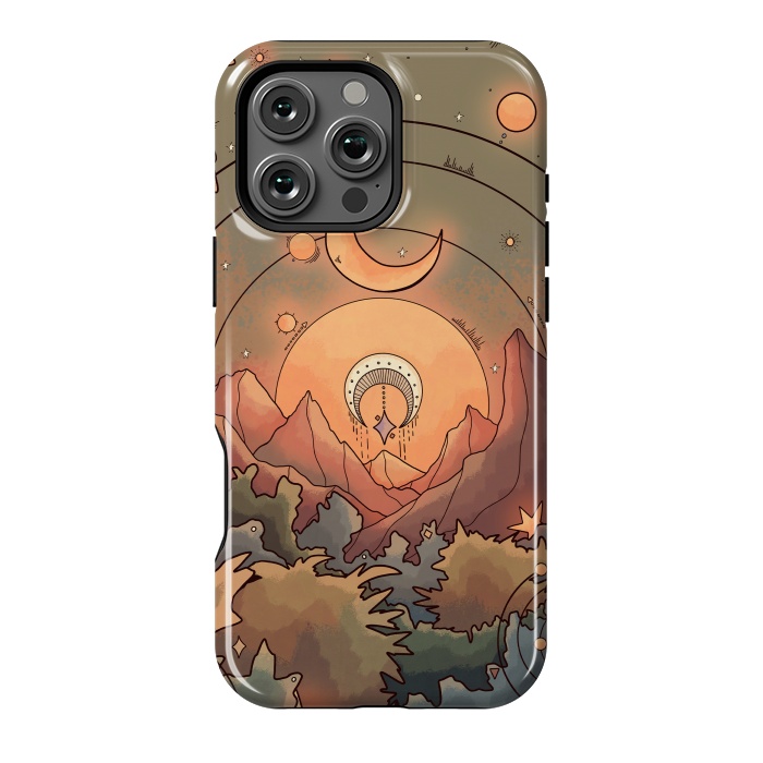 iPhone 16 Pro Max StrongFit Stars in the forest by Steve Wade (Swade)